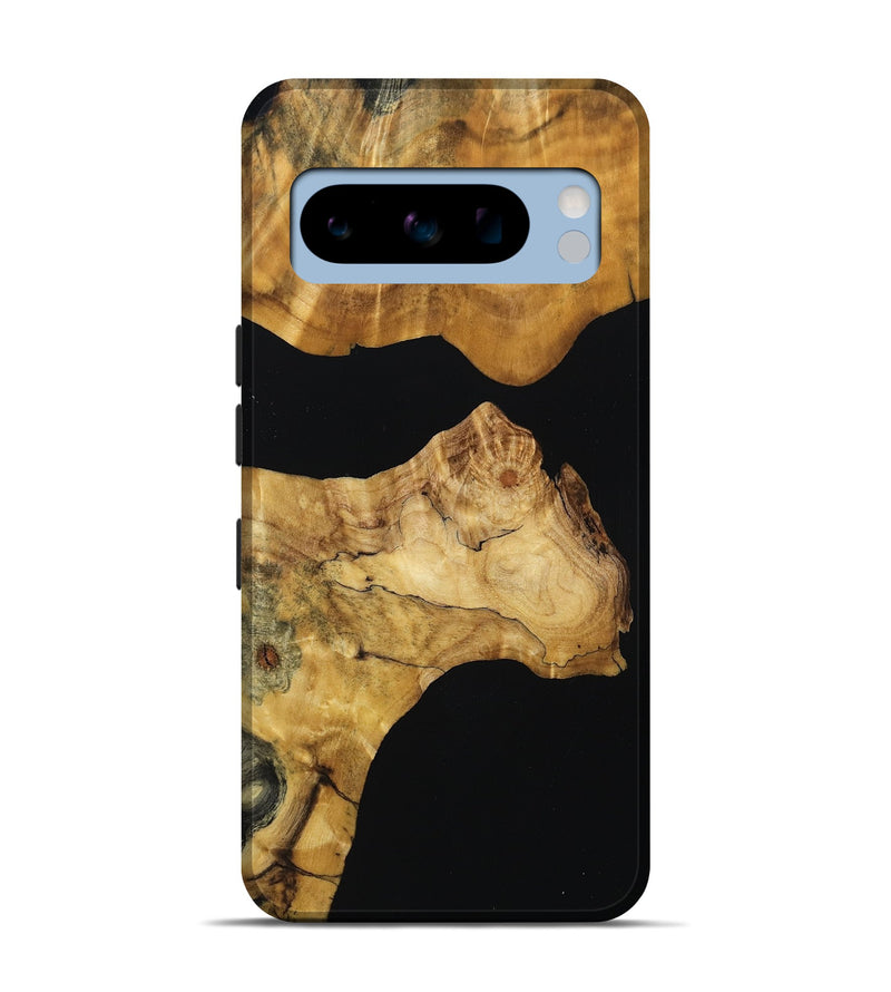 Pixel 8 Pro Wood Live Edge Phone Case - Dwight (Wood Burl, 789091)