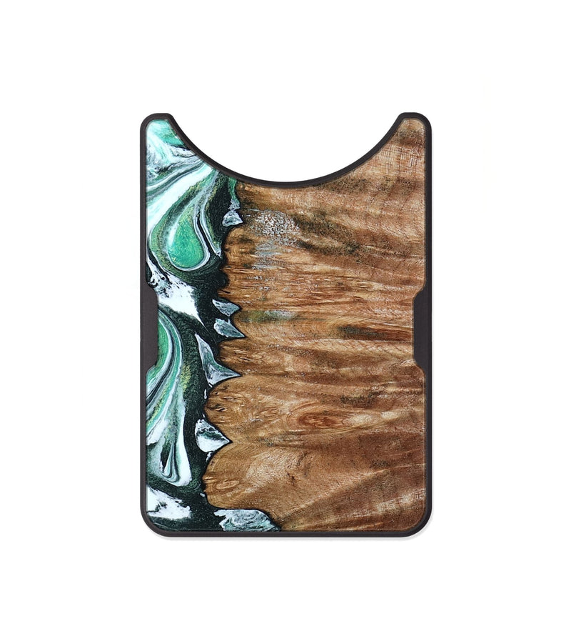 Alloy Wood Wallet - Hilton (Green, 789181)