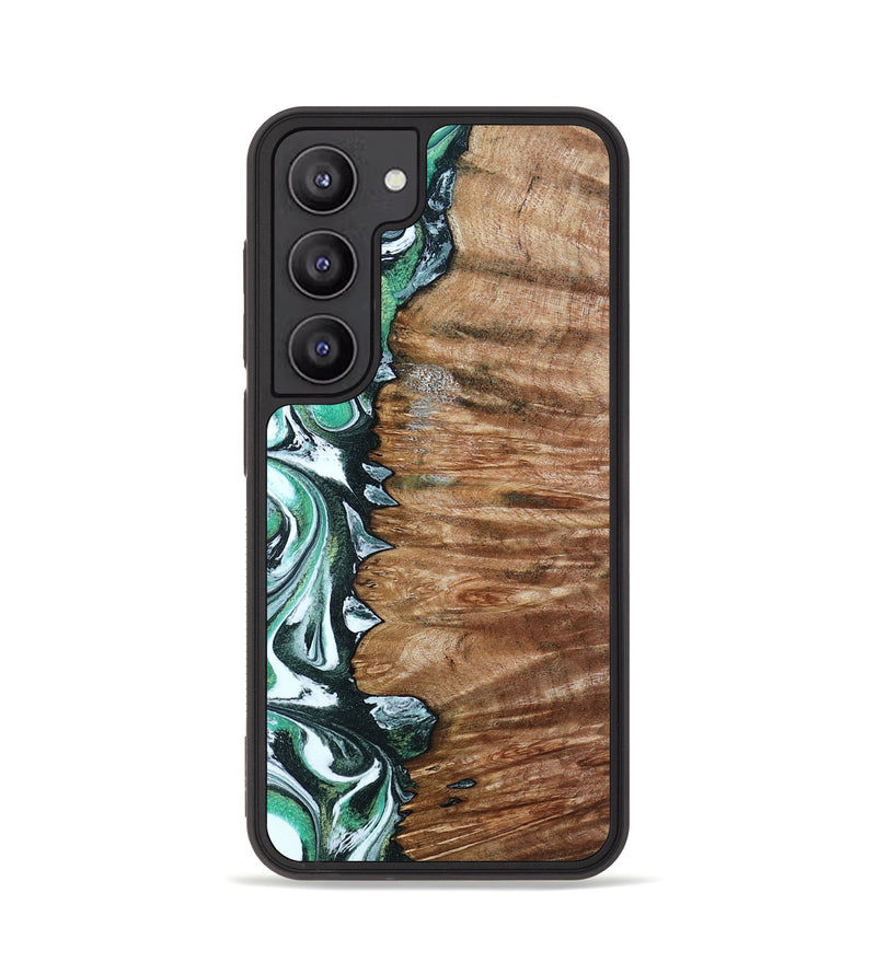 Galaxy S23 Wood Phone Case - Hilton (Green, 789181)