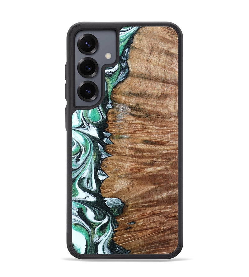 Galaxy S25 Plus Wood Phone Case - Hilton (Green, 789181)