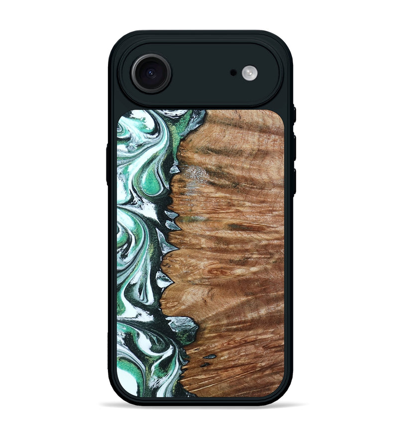 iPhone 17 Air Wood Phone Case - Hilton (Green, 789181)