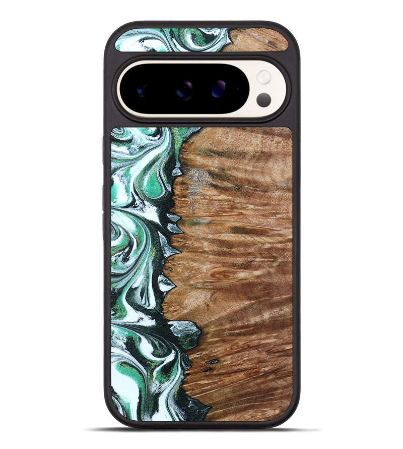 Pixel 9 Pro XL Wood Phone Case - Hilton (Green, 789181)