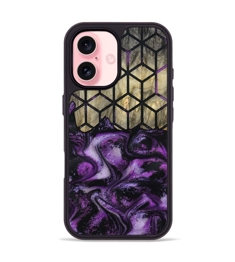 iPhone 16 Wood Phone Case - Shanice (Pattern, 789188)