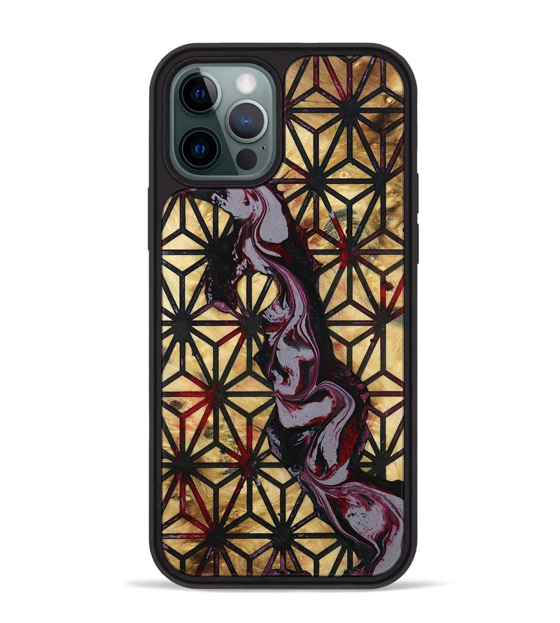 iPhone 12 Pro Max Wood Phone Case - Booker (Pattern, 789198)