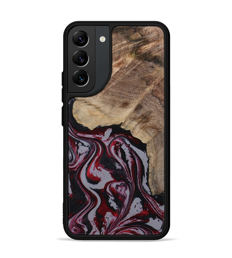 Galaxy S22 Plus Wood Phone Case - Kellie (Red, 789201)