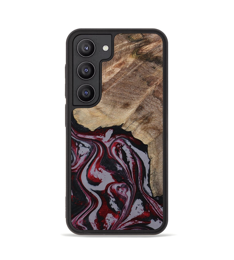 Galaxy S23 Wood Phone Case - Kellie (Red, 789201)