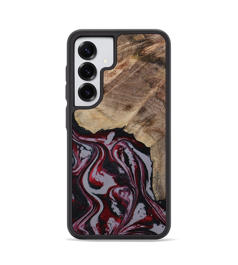 Galaxy S25 Wood Phone Case - Kellie (Red, 789201)