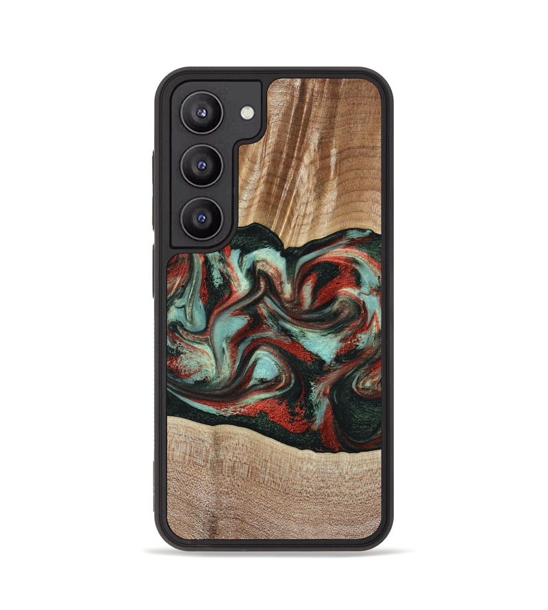 Galaxy S23 Wood Phone Case - Gustave (Green, 789211)