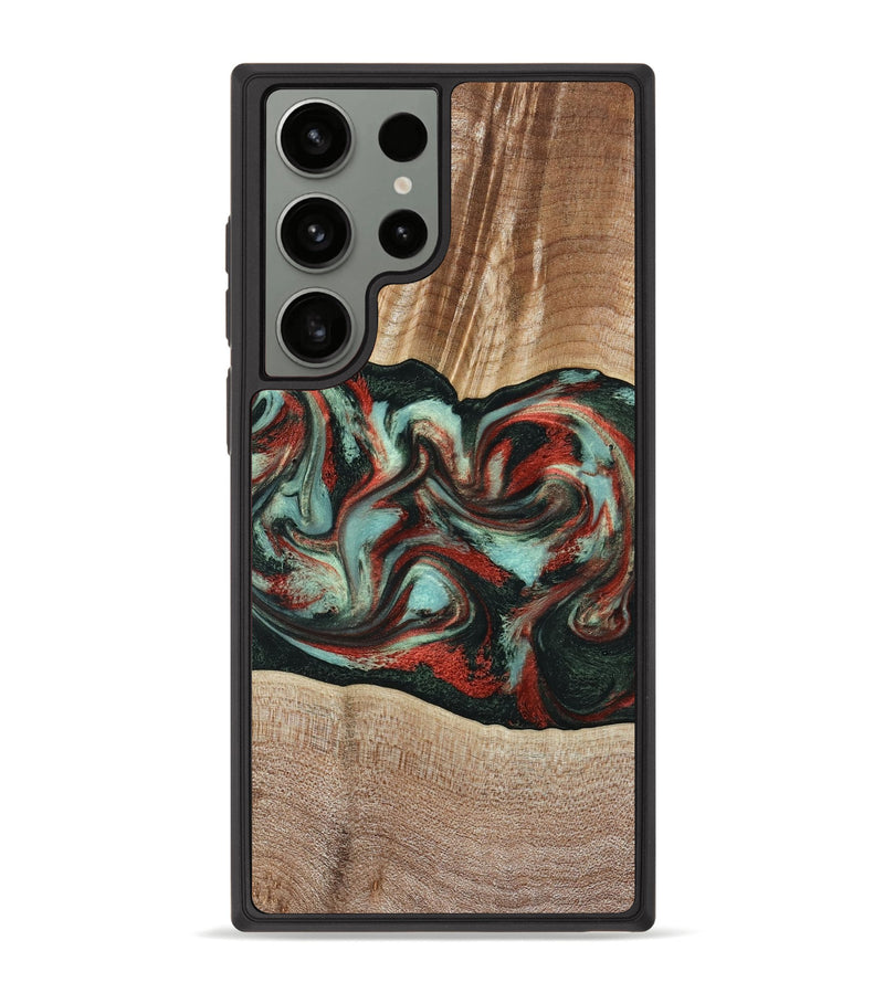 Galaxy S23 Ultra Wood Phone Case - Gustave (Green, 789211)