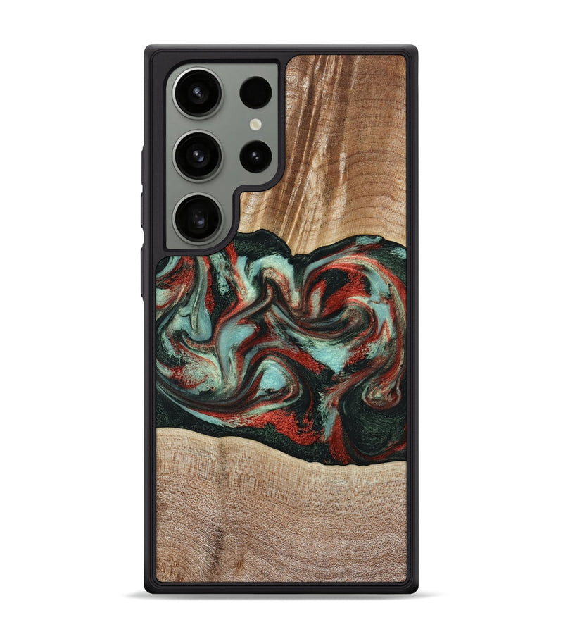 Galaxy S24 Ultra Wood Phone Case - Gustave (Green, 789211)