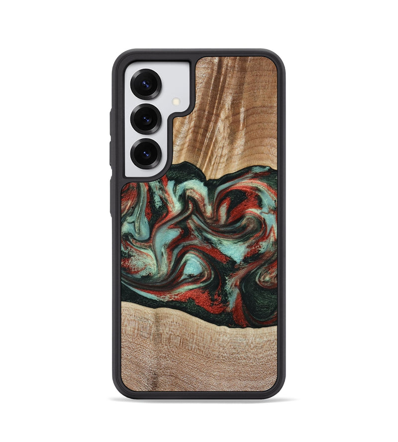 Galaxy S25 Wood Phone Case - Gustave (Green, 789211)