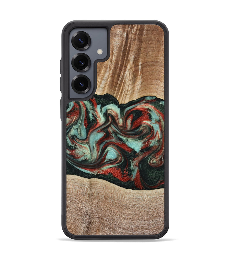 Galaxy S25 Plus Wood Phone Case - Gustave (Green, 789211)
