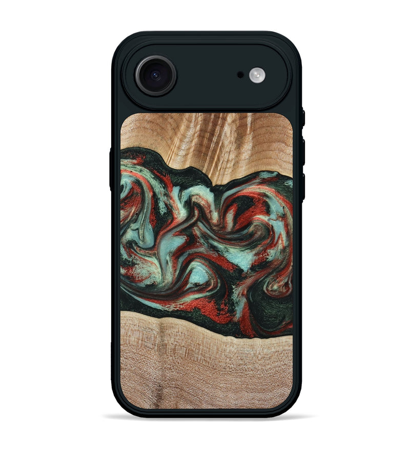 iPhone 17 Air Wood Phone Case - Gustave (Green, 789211)