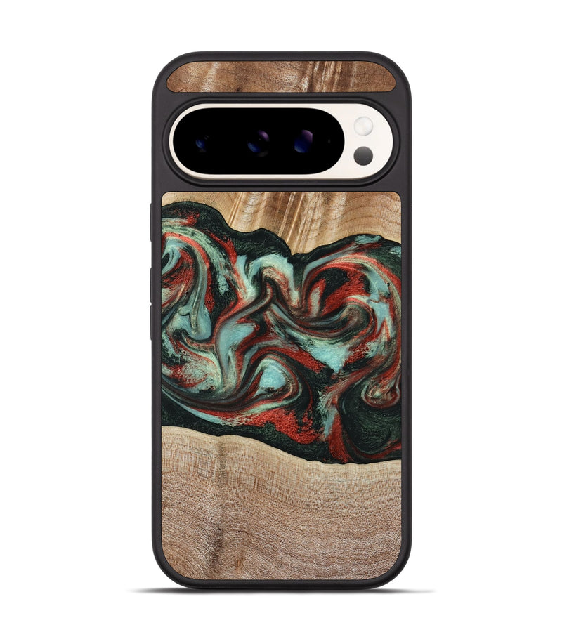 Pixel 9 Wood Phone Case - Gustave (Green, 789211)