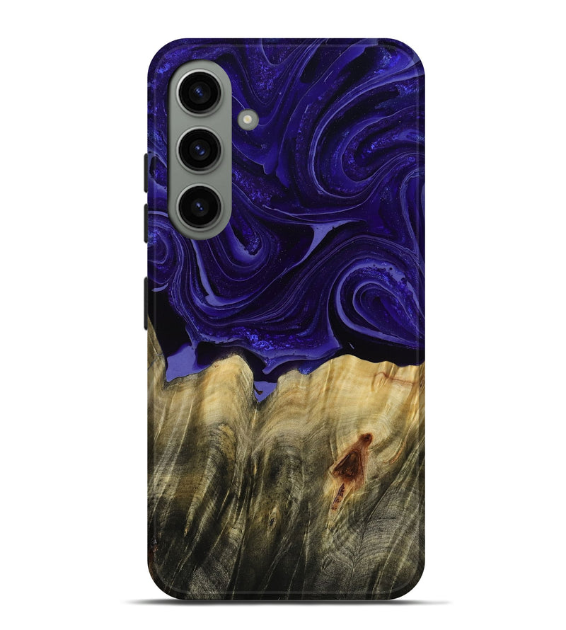 Galaxy S24 Plus Wood Live Edge Phone Case - Kenisha (Purple, 789252)