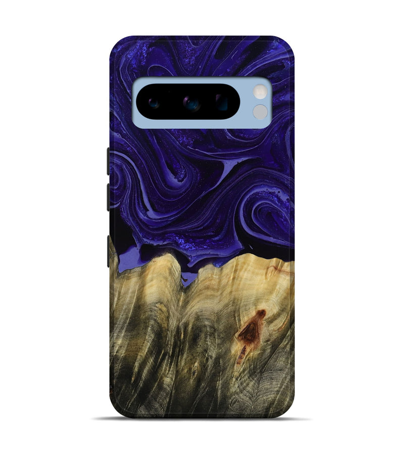 Pixel 8 Pro Wood Live Edge Phone Case - Kenisha (Purple, 789252)