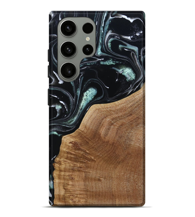 Galaxy S23 Ultra Wood Live Edge Phone Case - Shasta (Green, 789277)