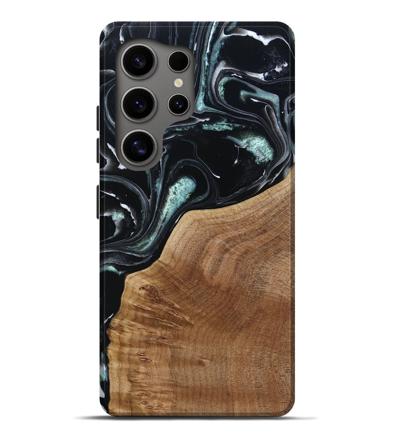 Galaxy S25 Ultra Wood Live Edge Phone Case - Shasta (Green, 789277)