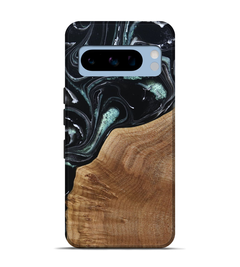 Pixel 8 Pro Wood Live Edge Phone Case - Shasta (Green, 789277)