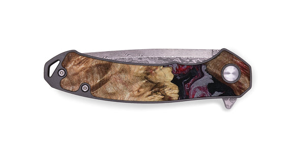 EDC Wood Pocket Knife - Durward (Red, 789357)