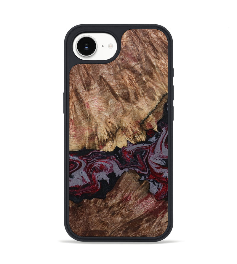 iPhone 16e Wood Phone Case - Durward (Red, 789357)