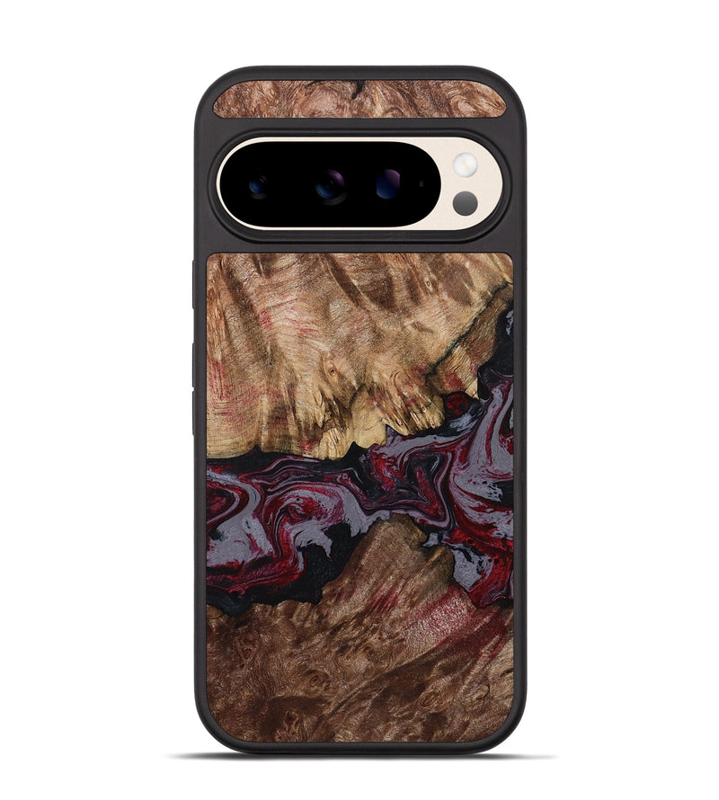 Pixel 10 Wood Phone Case - Durward (Red, 789357)