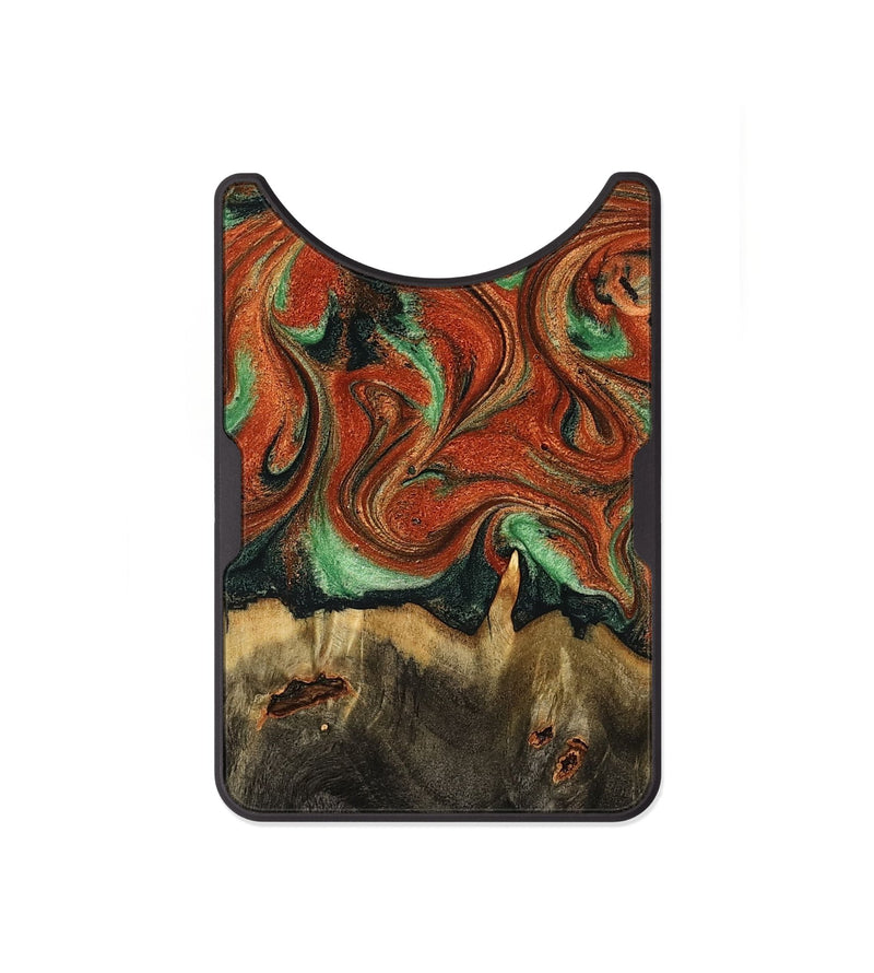 Alloy Wood Wallet - Verla (Green, 789360)