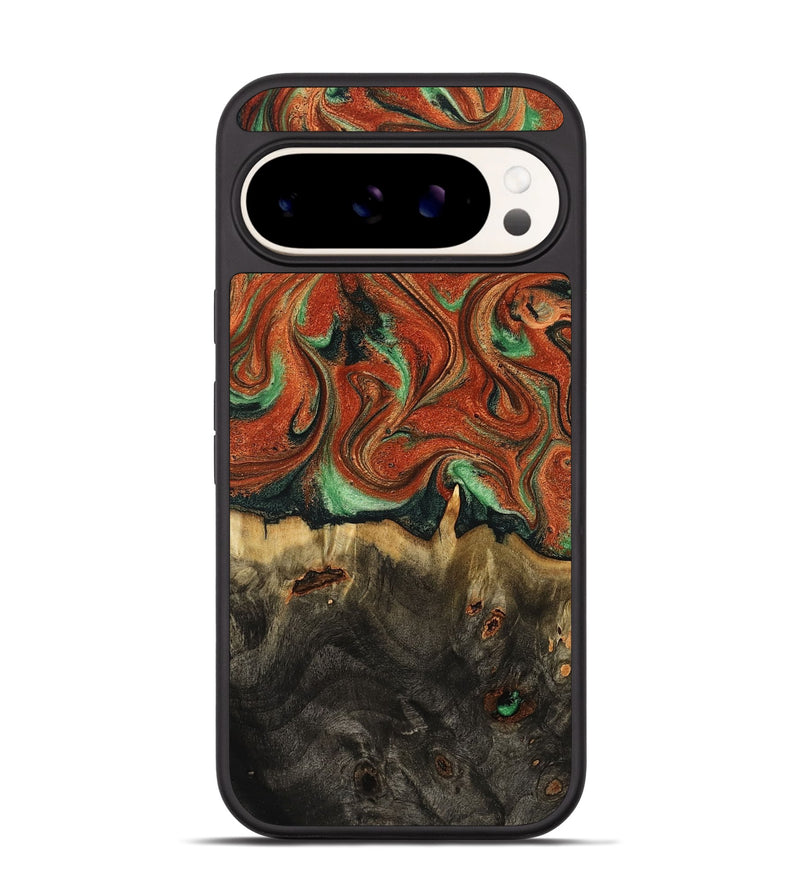 Pixel 9 Pro Wood Phone Case - Verla (Green, 789360)