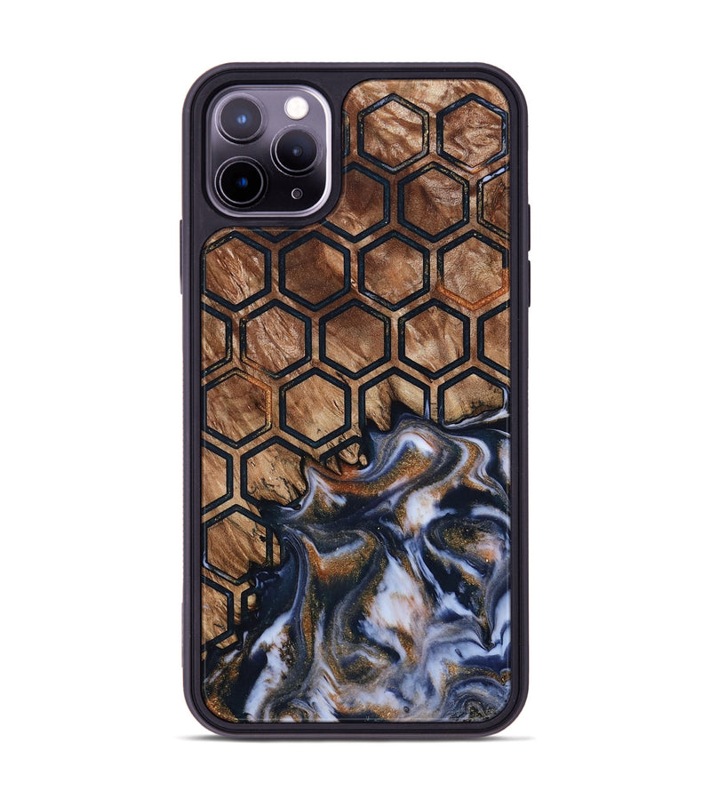 iPhone 11 Pro Max Wood Phone Case - Estelle (Pattern, 789383)