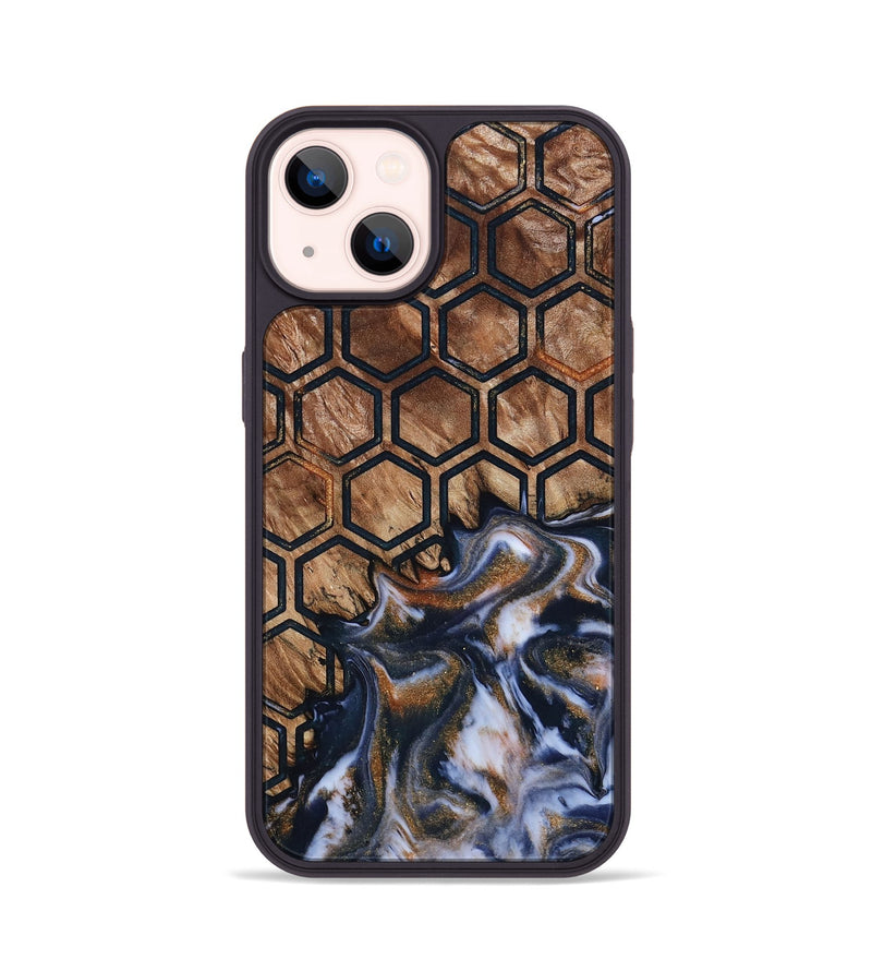 iPhone 14 Wood Phone Case - Estelle (Pattern, 789383)