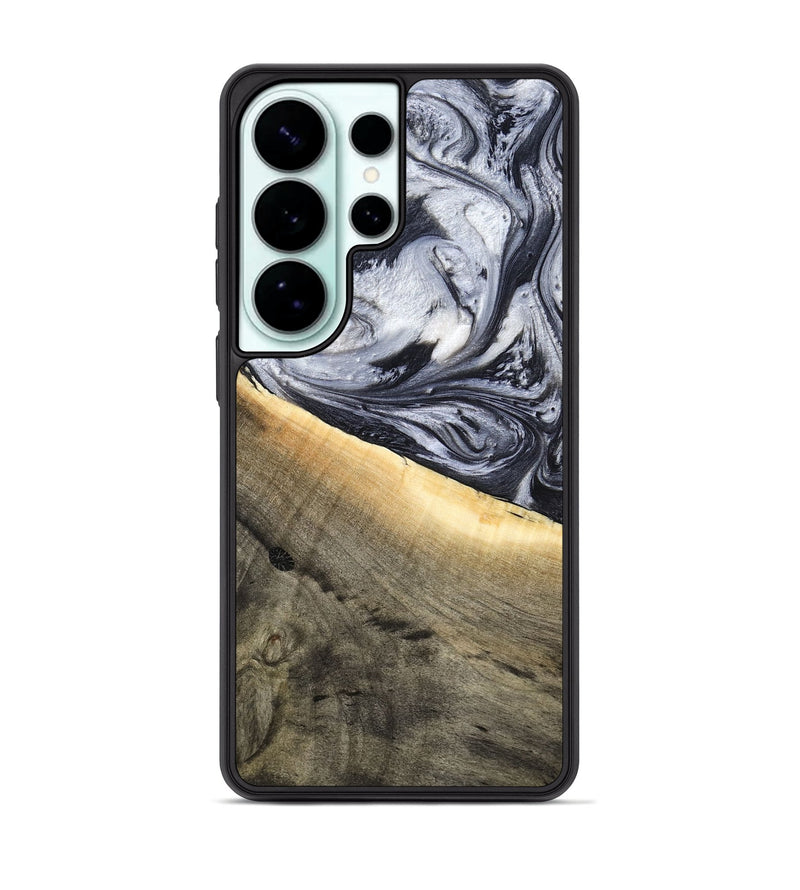 Galaxy S26 Ultra Wood Phone Case - Akeelah (Black & White, 789415)