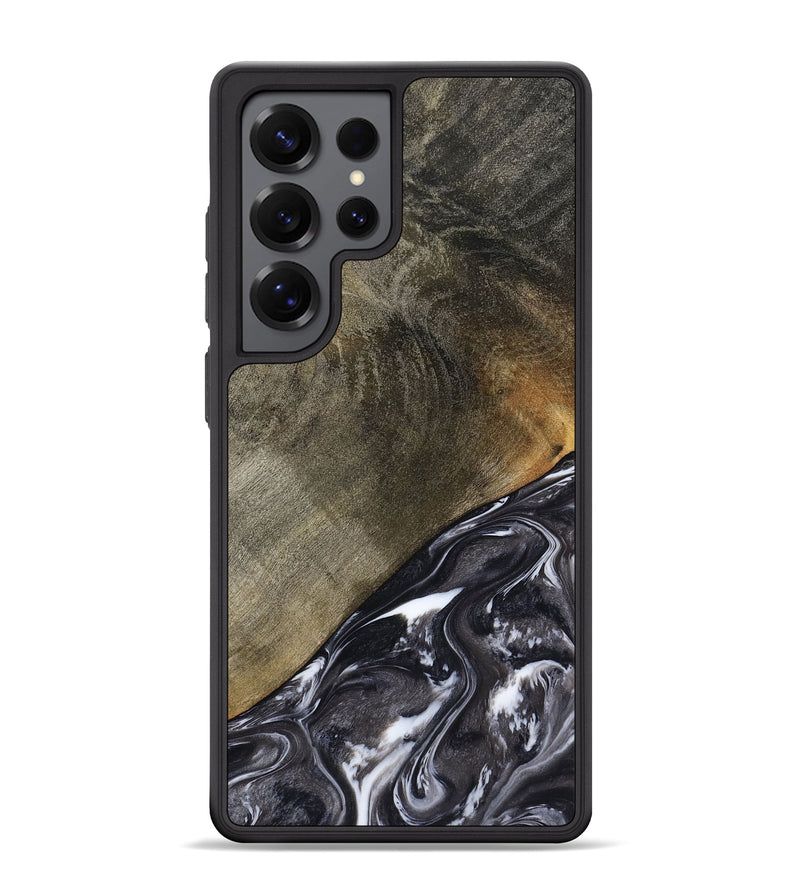 Galaxy S25 Ultra Wood Phone Case - Ariya (Black & White, 789418)