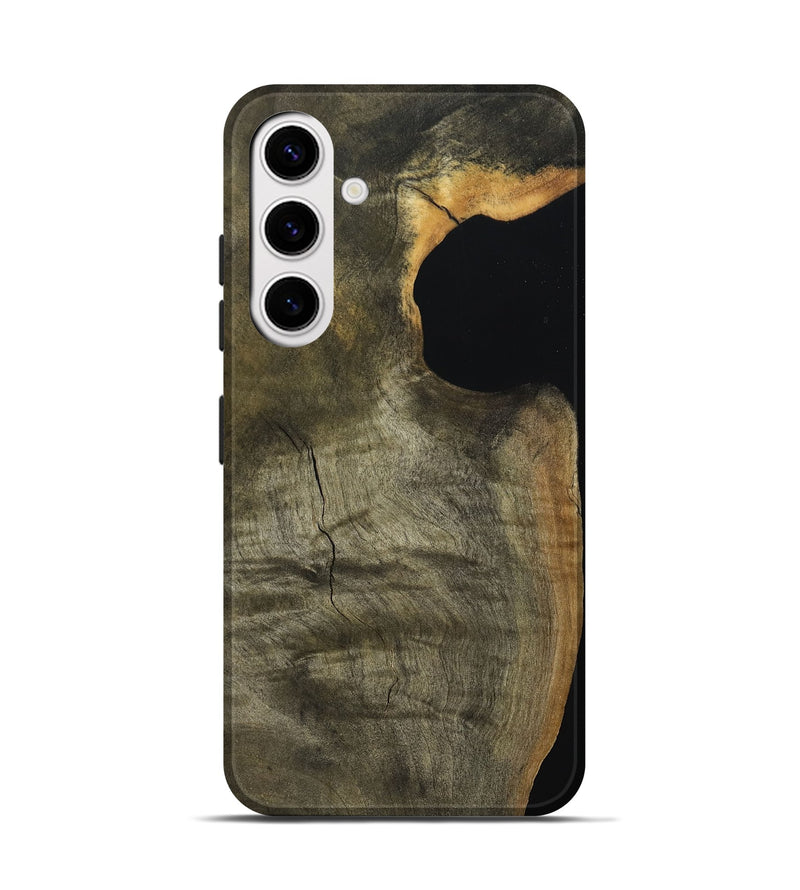 Galaxy S25 Wood Live Edge Phone Case - Cailyn (Wood Burl, 789643)