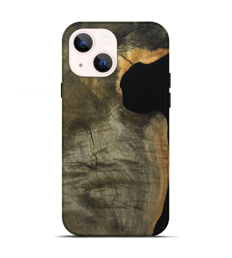 iPhone 13 Wood Live Edge Phone Case - Cailyn (Wood Burl, 789643)