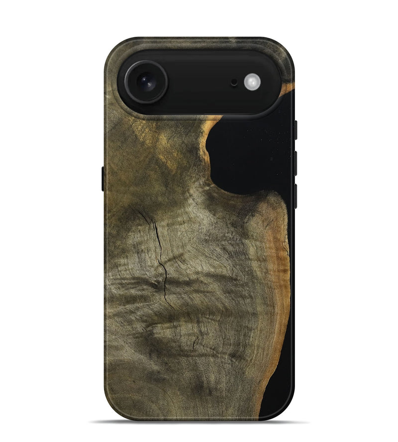 iPhone 17 Air Wood Live Edge Phone Case - Cailyn (Wood Burl, 789643)