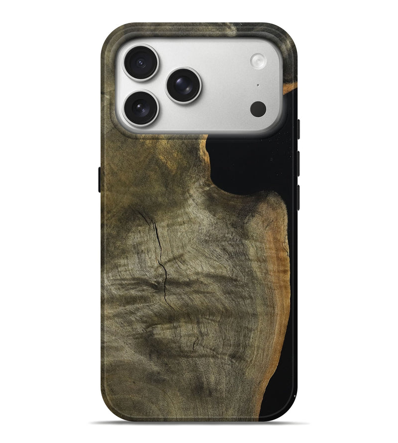 iPhone 17 Pro Max Wood Live Edge Phone Case - Cailyn (Wood Burl, 789643)