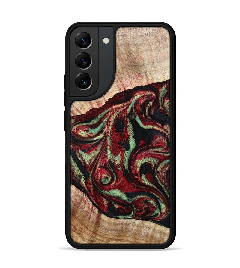 Galaxy S22 Plus Wood Phone Case - Essie (Red, 789656)