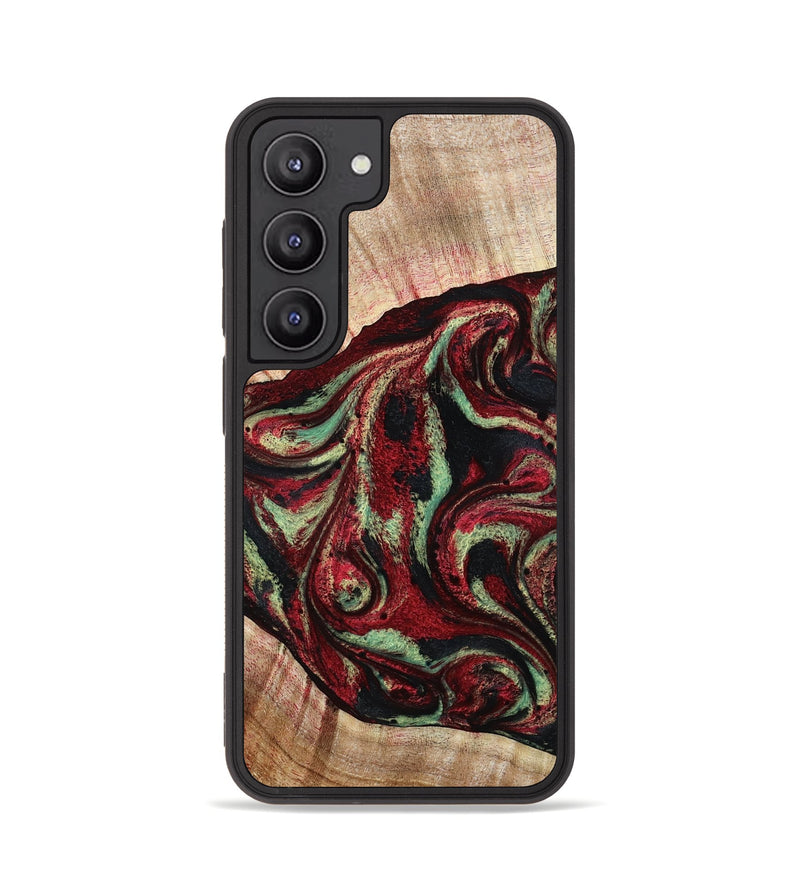 Galaxy S23 Wood Phone Case - Essie (Red, 789656)