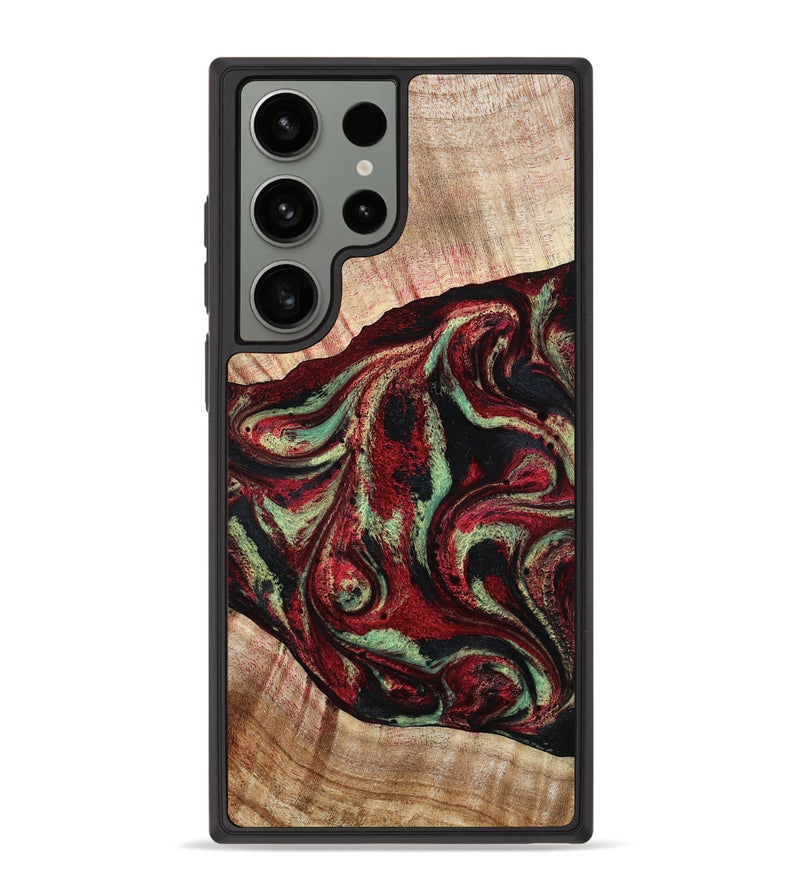 Galaxy S23 Ultra Wood Phone Case - Essie (Red, 789656)