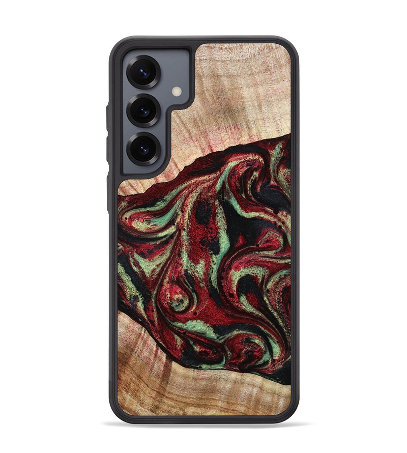 Galaxy S25 Plus Wood Phone Case - Essie (Red, 789656)