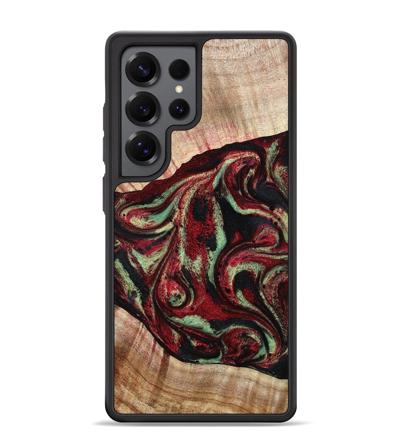Galaxy S25 Ultra Wood Phone Case - Essie (Red, 789656)