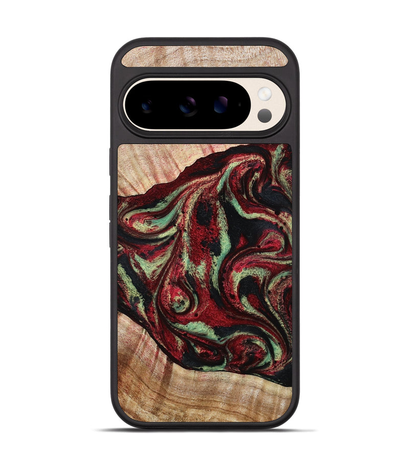 Pixel 10 Wood Phone Case - Essie (Red, 789656)