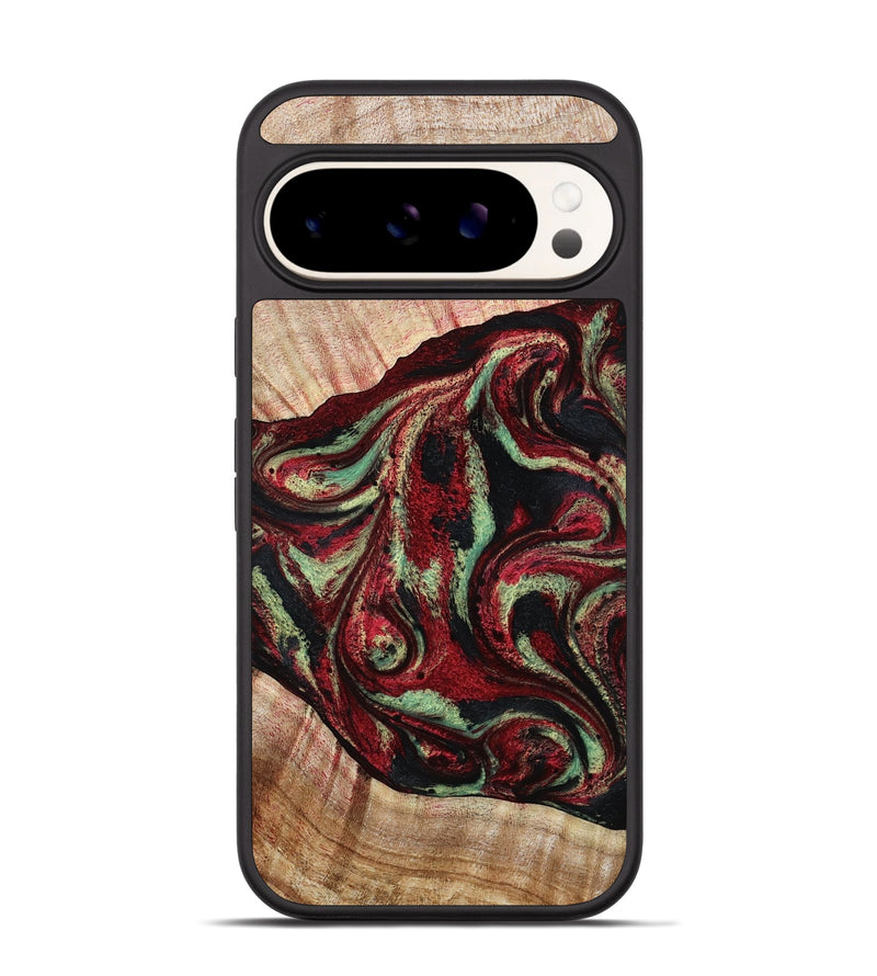 Pixel 9 Pro Wood Phone Case - Essie (Red, 789656)