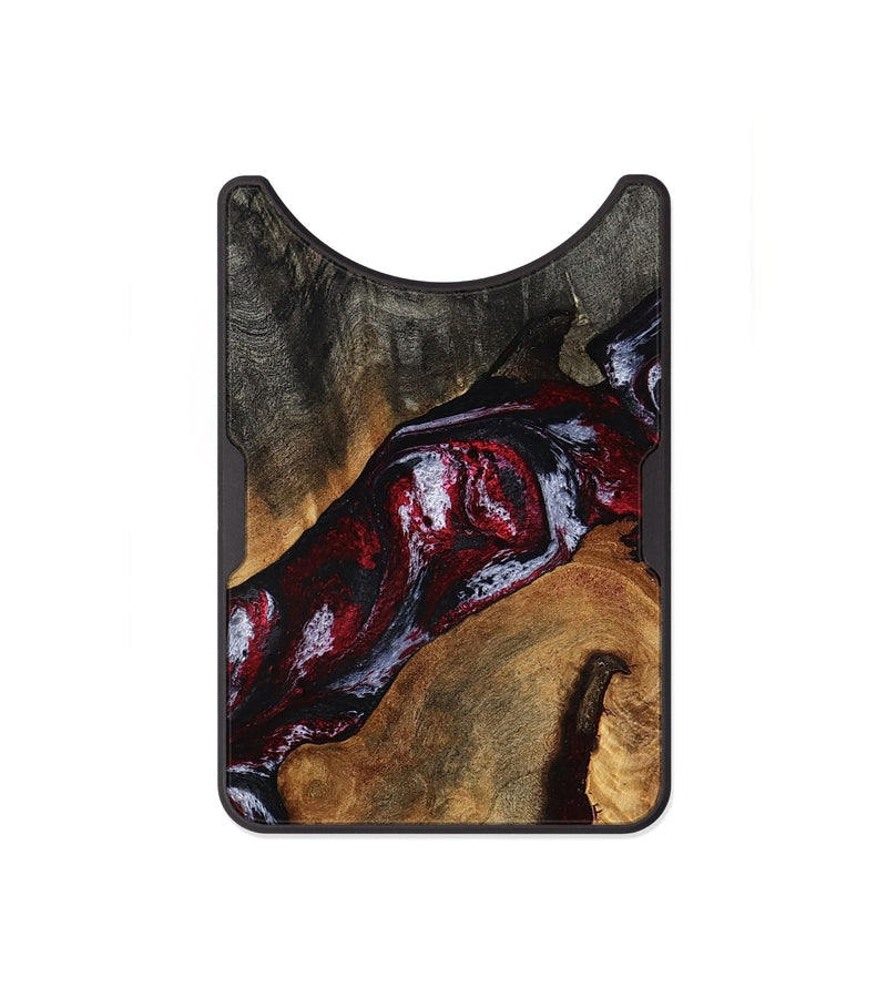 Alloy Wood Wallet - Jaydin (Red, 789658)