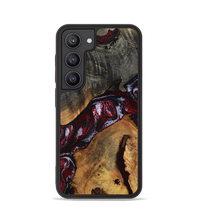Galaxy S23 Wood Phone Case - Jaydin (Red, 789658)