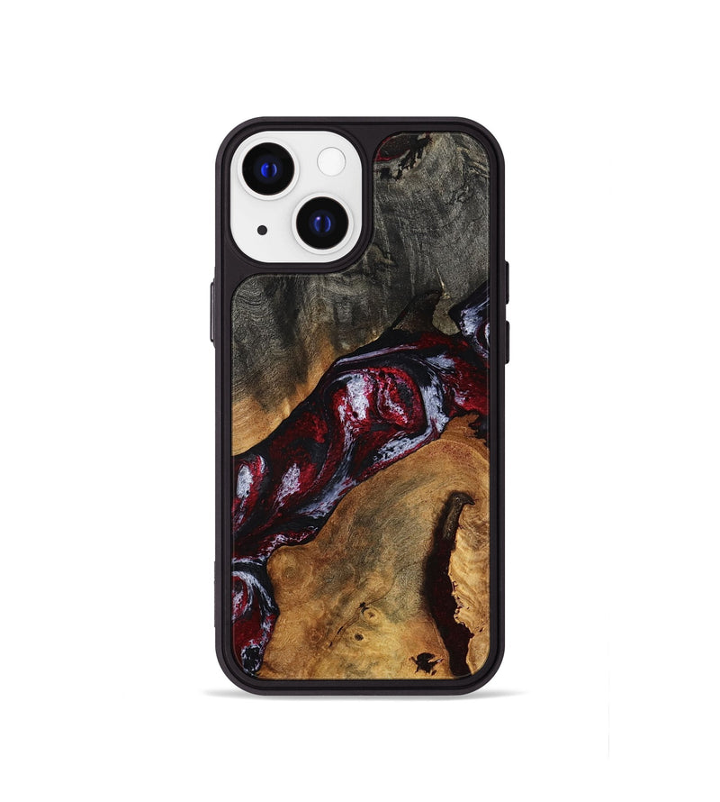 iPhone 13 mini Wood Phone Case - Jaydin (Red, 789658)