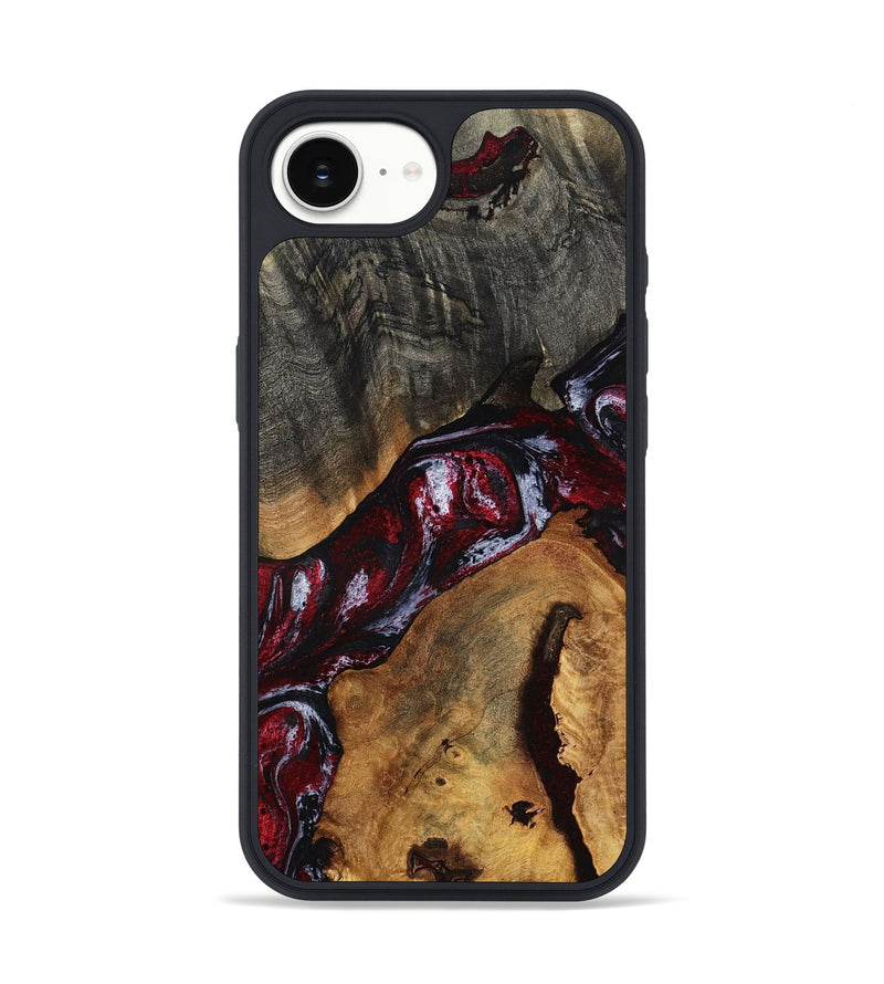 iPhone 16e Wood Phone Case - Jaydin (Red, 789658)