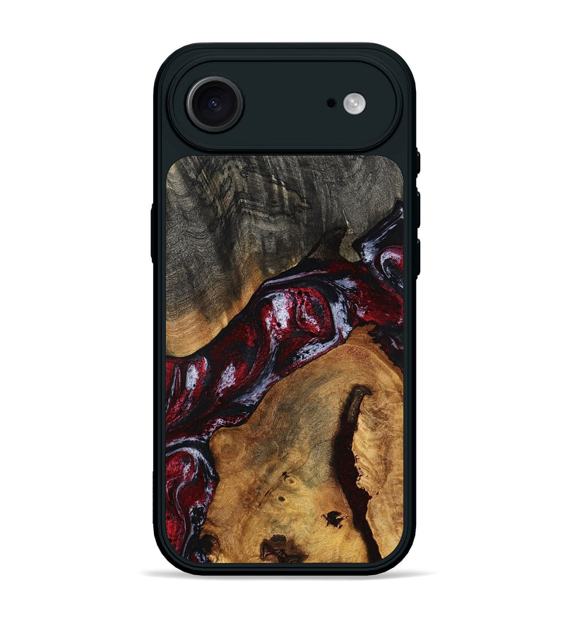 iPhone 17 Air Wood Phone Case - Jaydin (Red, 789658)