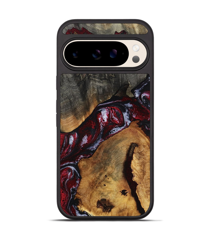 Pixel 10 Wood Phone Case - Jaydin (Red, 789658)