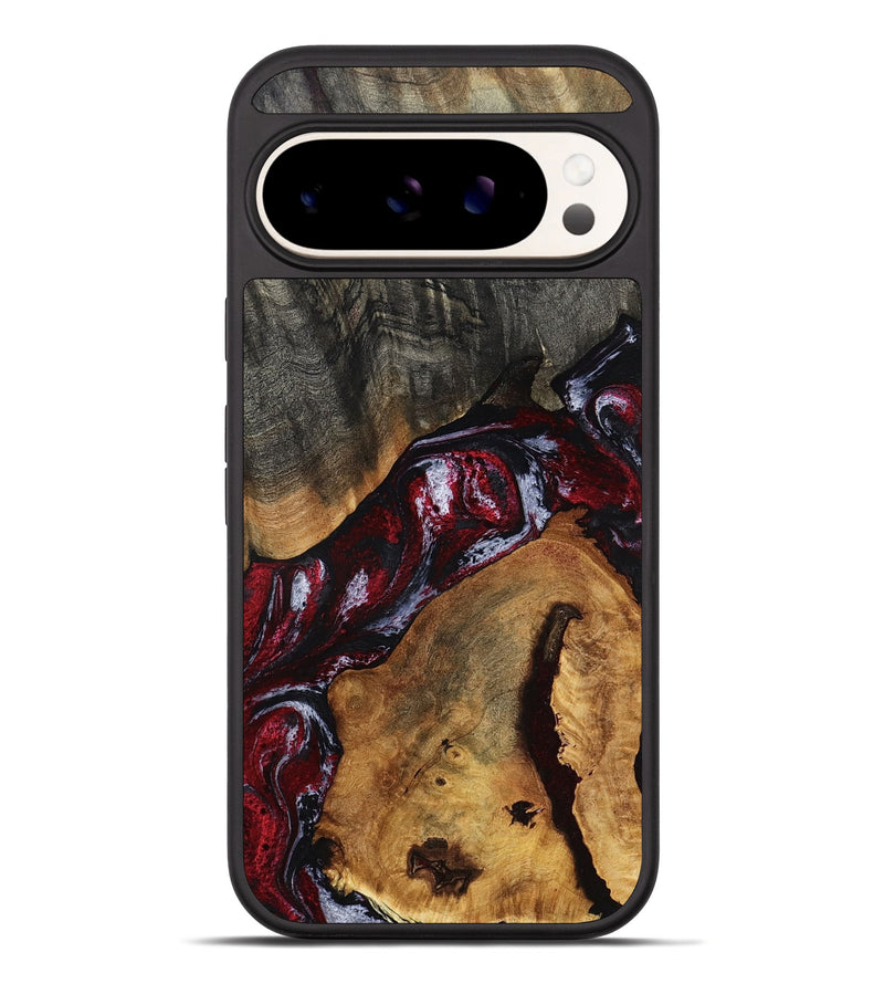 Pixel 10 Pro XL Wood Phone Case - Jaydin (Red, 789658)